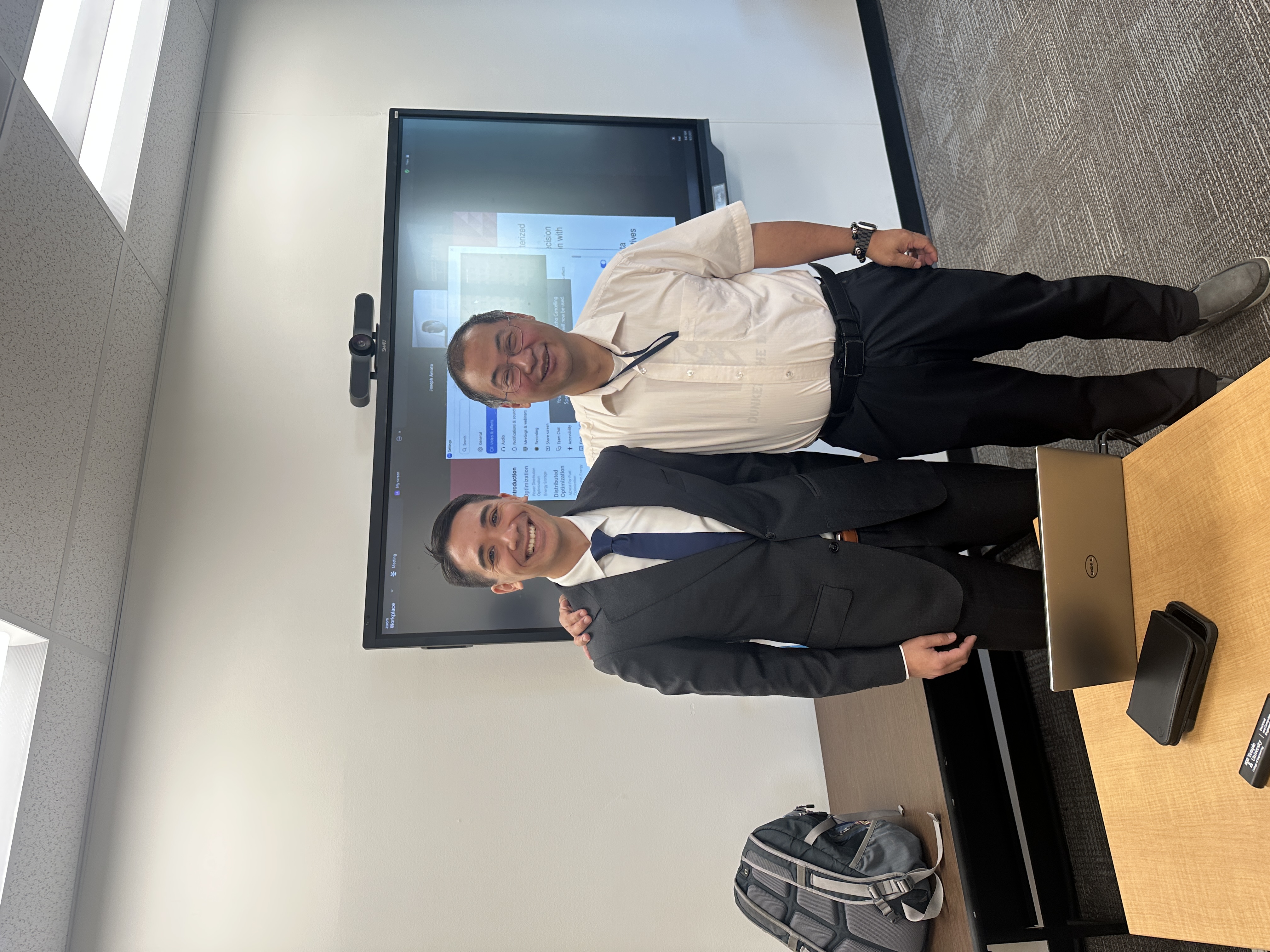 Dr. Joseph Amato defended his PhD thesis.