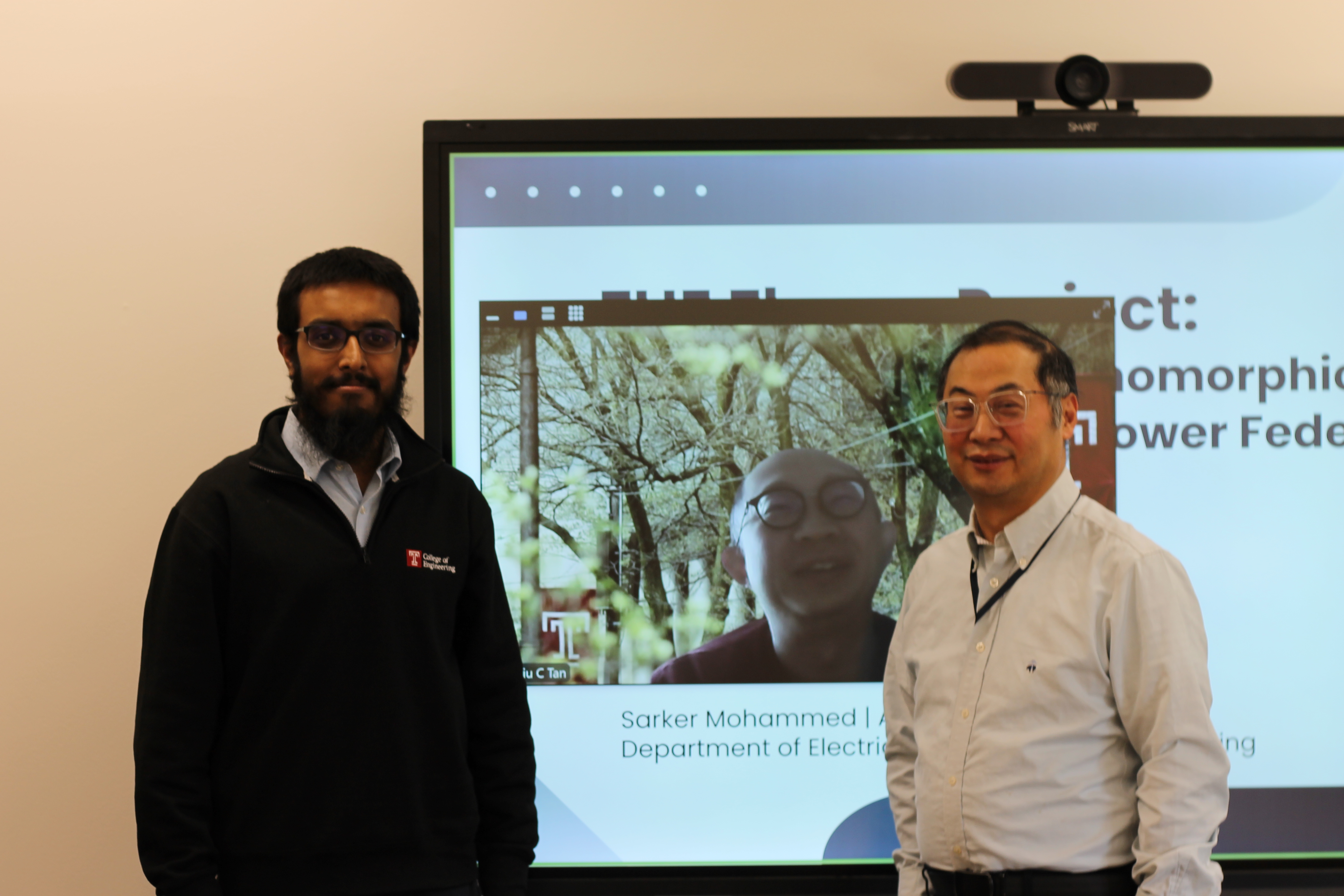 Sarker Mohammed Successfully Defended His Master's Project