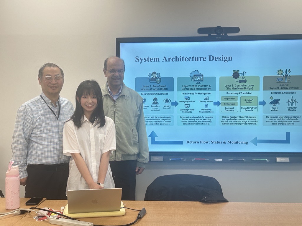 Yi Hsuan (Kelly) Huang Successfully Defended Her Master's Project