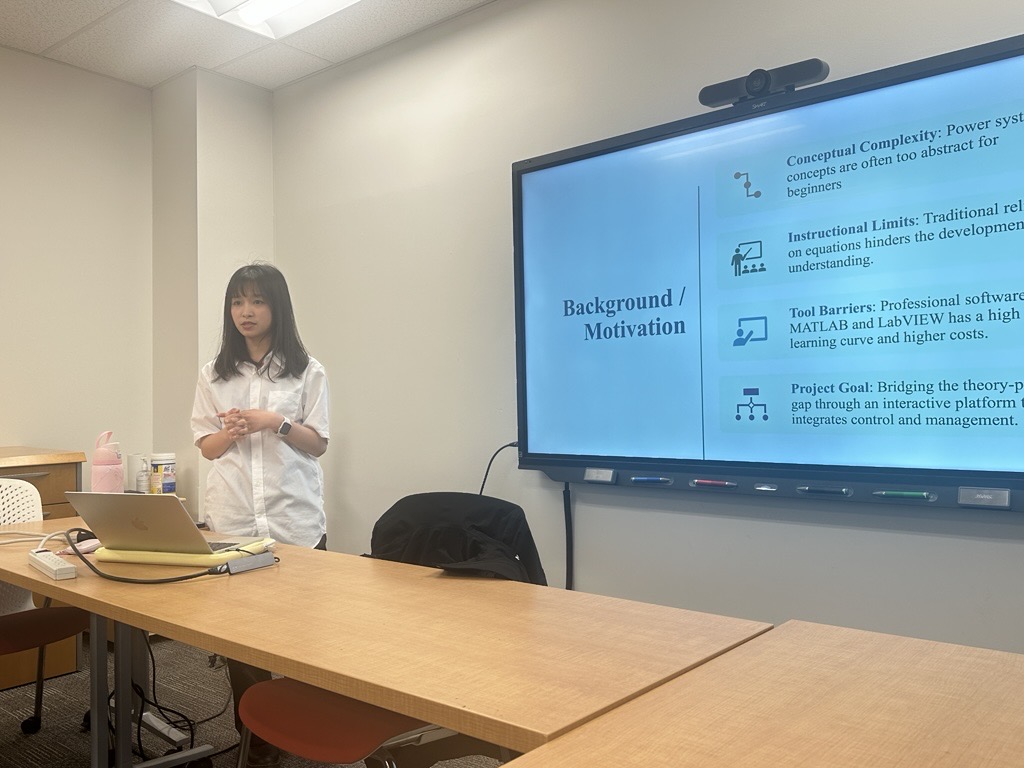 Yi Hsuan (Kelly) Huang Successfully Defended Her Master's Project
